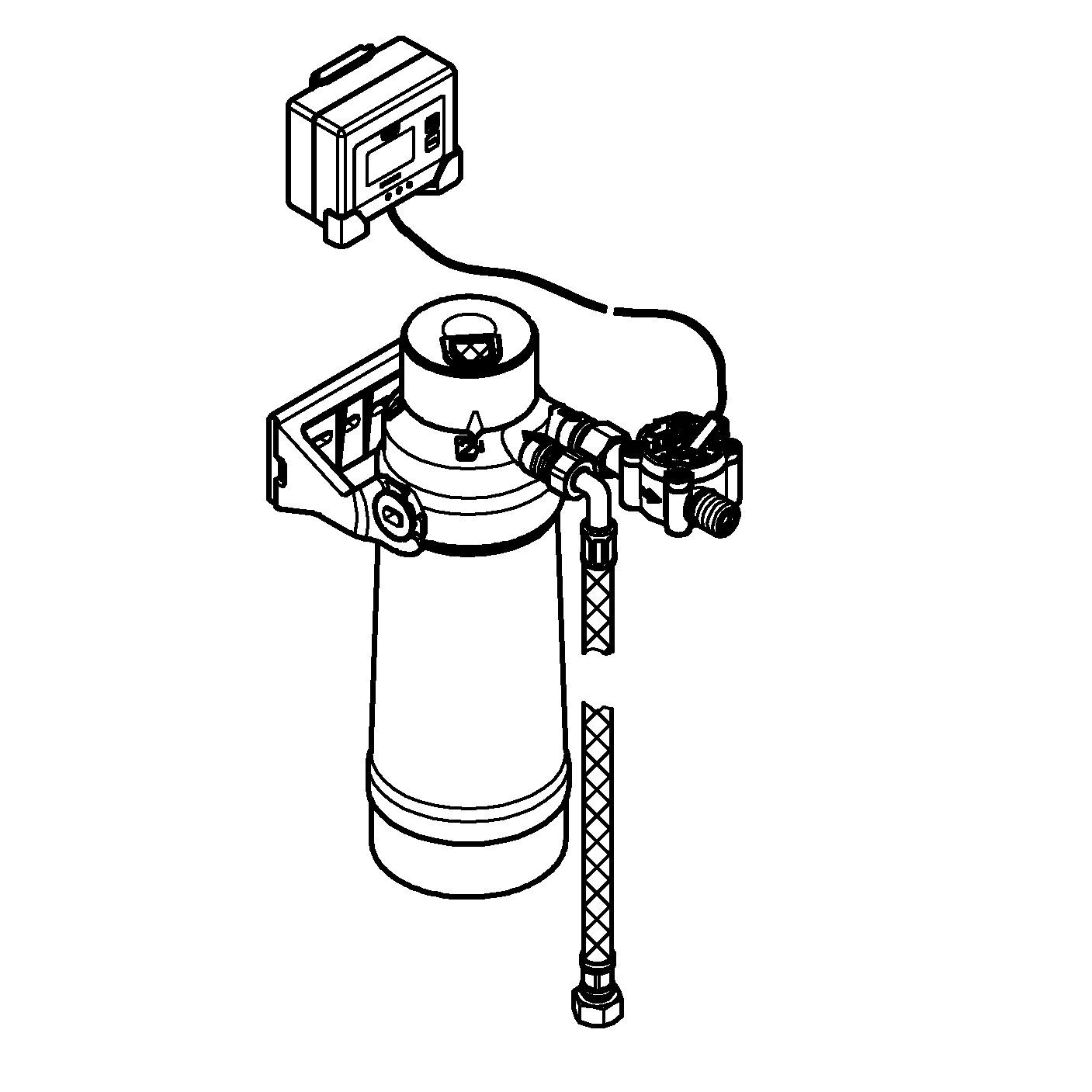 Ultrasafe Filter Starter Set Blue 40876, mit Filterkopf, Ultrasafe Filter