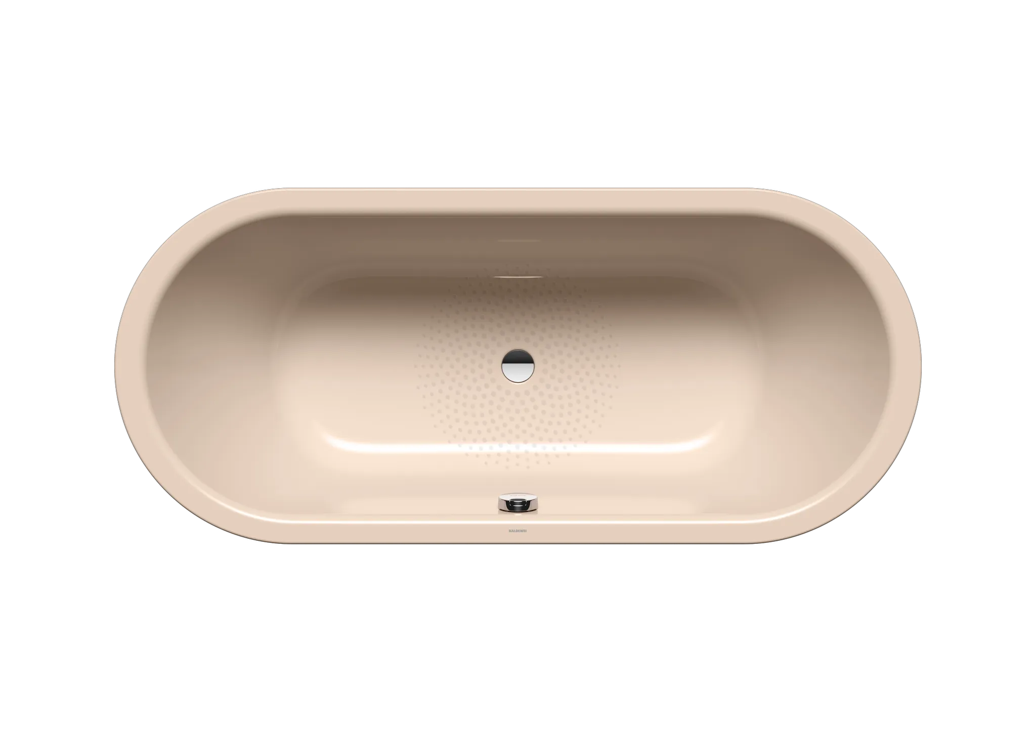 Kaldewei Badewanne „Classic Duo Oval“ oval 1600 × 700 mm, ohne Grifflochbohrungen in bahamabeige