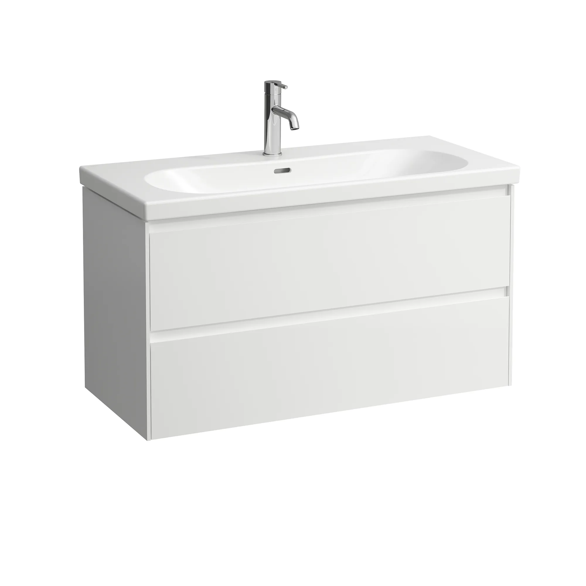 Laufen Waschtischunterbau LANI Specialcolor, 442 x 984 x 515 mm, 2 Schubladen, wandhängend Laufen Waschtischunterbau LANI Specialcolor, 442 x 984 x 515 mm, 2 Schubladen, wandhängend