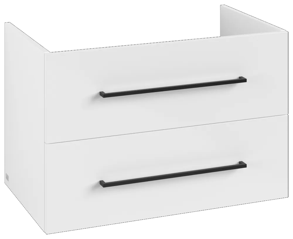 Villeroy & Boch Waschtischunterschrank „Avento“ für Schrankwaschtisch 780 × 514 × 452 mm Brilliant White, Soft Closing
