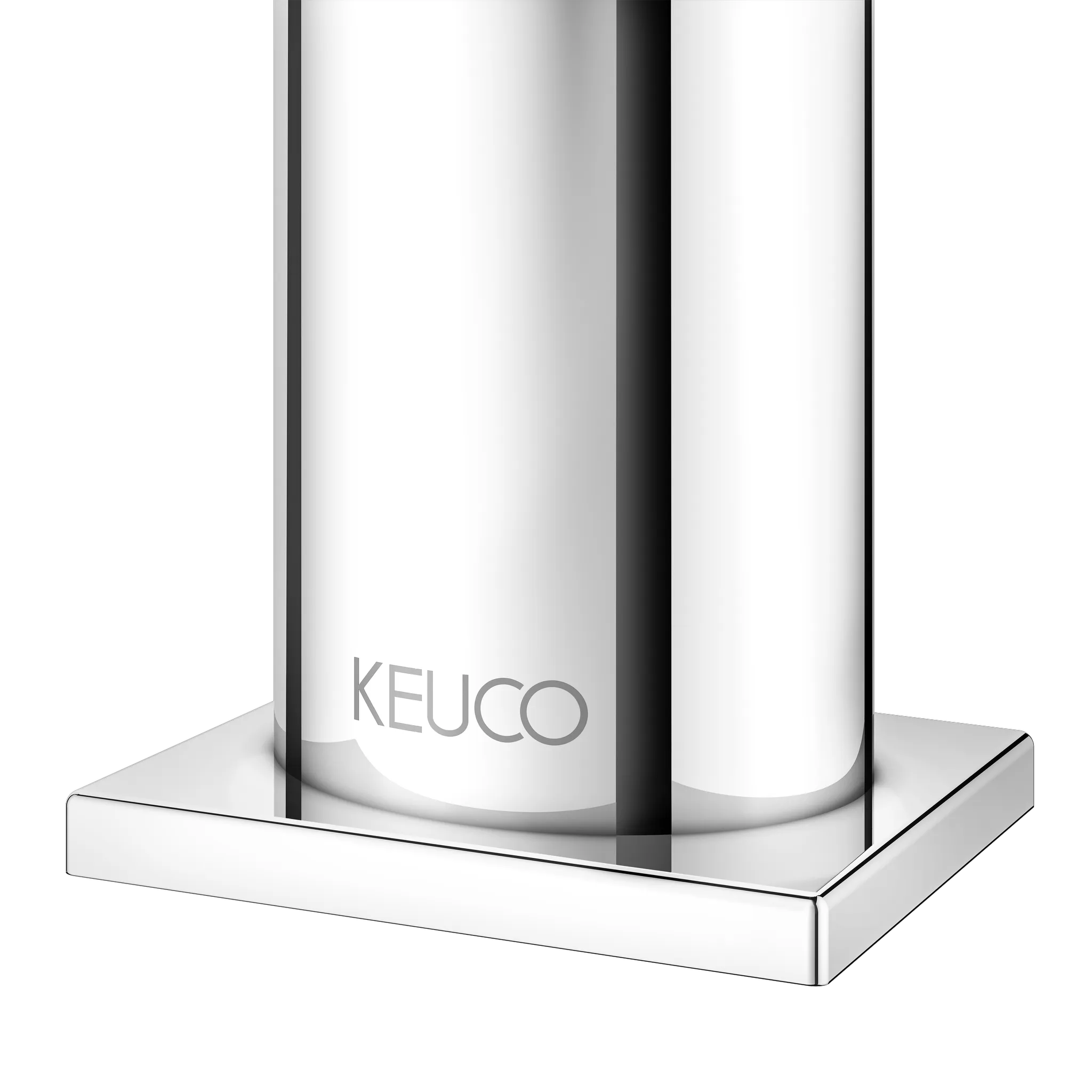 KEUCO IXMO Einhebel-Waschtischmischer 210 IXMO Soft ohne Zugstangen-Ablaufgarnitur IXMO Soft, Rosette rund verchromt
