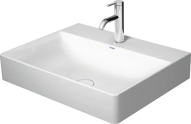 Wandwaschtisch „DuraSquare“, ohne Überlauf, Hahnlochposition mittig Wandwaschtisch „DuraSquare“, ohne Überlauf, Hahnlochposition mittig