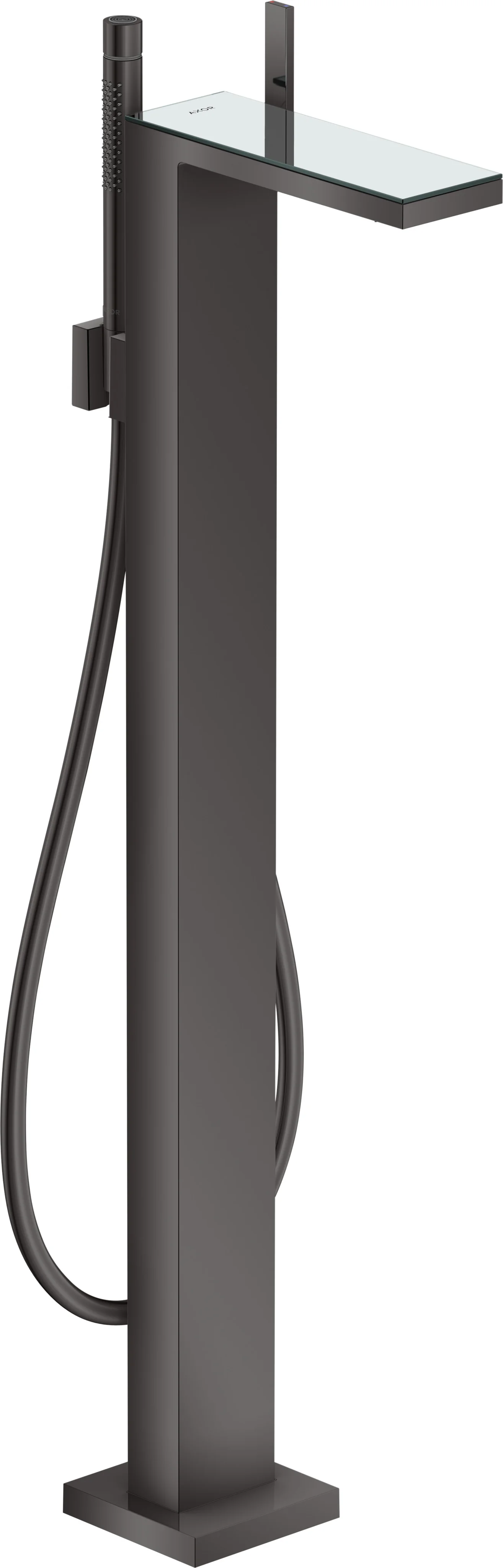 Hansgrohe AXOR MyEdition Platte 245 Glas – abnehmbar, 245 mm Länge