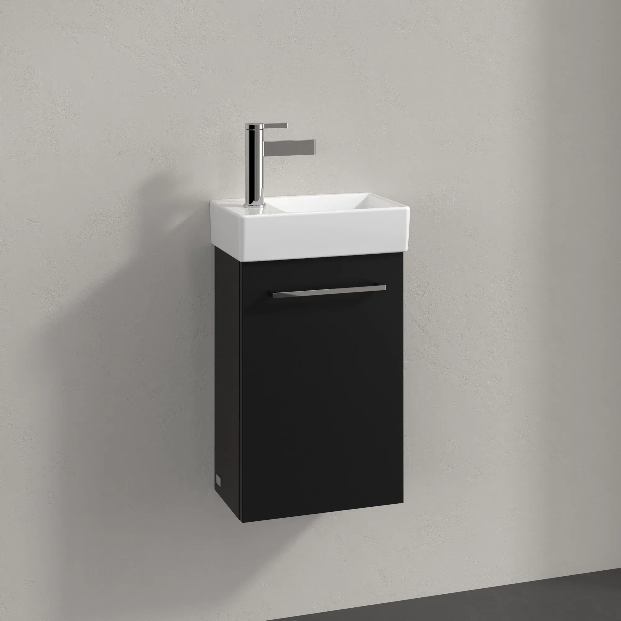 Villeroy & Boch Avento Waschbeckenunterschrank 340x514x234mm Volcano Black