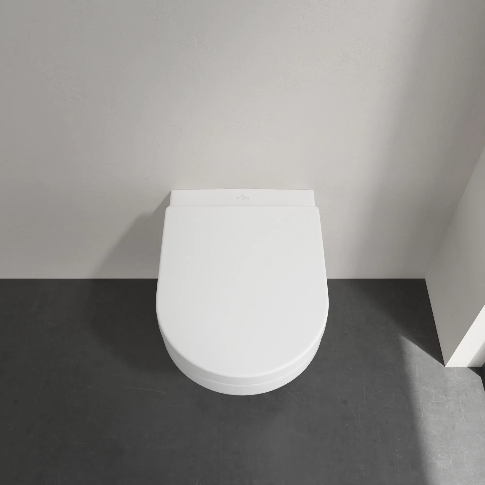 Wand-Tiefspül-WC DirectFlush „Architectura“ 37 × 33 × 53 cm  mit CeramicPlus