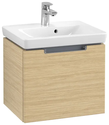 Villeroy & Boch Waschtischunterschrank „Subway 2.0“ 485 × 420 × 379 mm Nordic Oak, für Becken mittig, ohne Beleuchtung Villeroy & Boch Waschtischunterschrank „Subway 2.0“ 485 × 420 × 379 mm Nordic Oak, für Becken mittig, ohne Beleuchtung