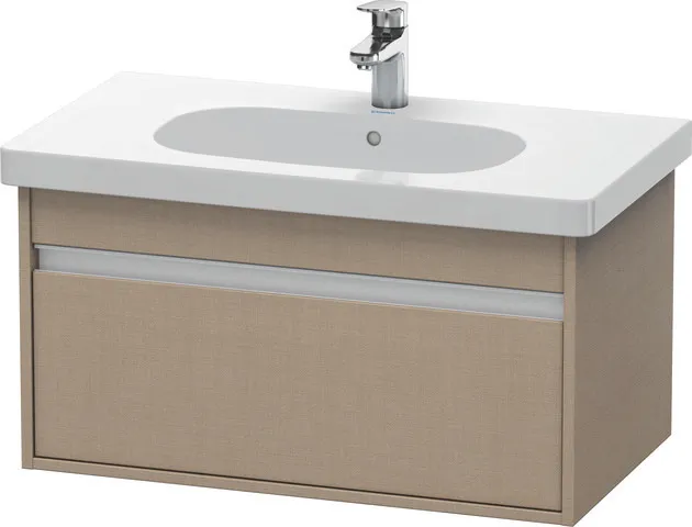 Duravit Waschtischunterschrank wandhängend „Ketho“ 80 × 41 × 45,5 cm Leinen