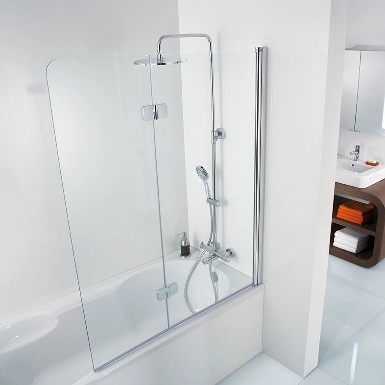 HSK teilgerahmte Badewannenaufsatz 2-teilig „Premium Softcube“ Glas Mattierung mittig (65 cm), Profile Alu Silber-matt, Scharniere Premium Softcube, H: 1400 mm HSK teilgerahmte Badewannenaufsatz 2-teilig „Premium Softcube“ Glas Mattierung mittig (65 cm), Profile Alu Silber-matt, Scharniere Premium Softcube, H: 1400 mm