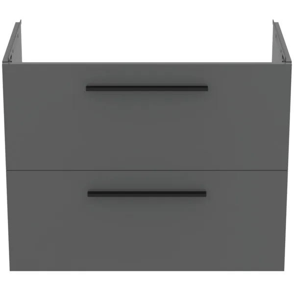 Ideal Standard i.life A Möbelwaschtischunterschrank 800x440x630 mm Quarzgrau matt 2 Auszüge Softclose Ideal Standard i.life A Möbelwaschtischunterschrank 800x440x630 mm Quarzgrau matt 2 Auszüge Softclose