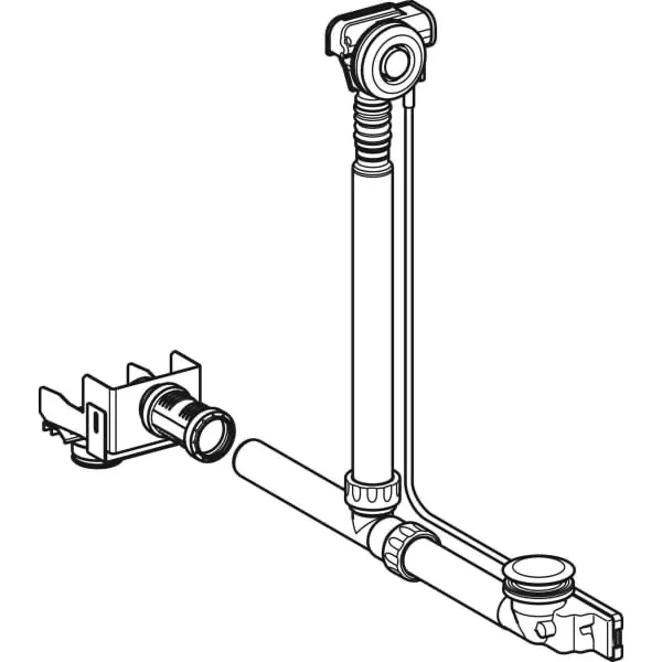 Geberit Ab- und Überlaufgarnitur für Badewannen „Duschen“ Modell 154246006
