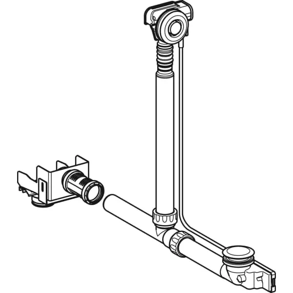 Geberit Ab- und Überlaufgarnitur für Badewannen „Duschen“ Modell 154246006 Geberit Ab- und Überlaufgarnitur für Badewannen „Duschen“ Modell 154246006
