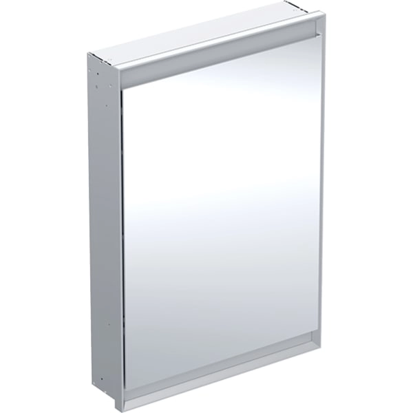 Geberit Spiegelschrank „One“ 60 × 15 cm in Aluminium eloxiert Geberit Spiegelschrank „One“ 60 × 15 cm in Aluminium eloxiert