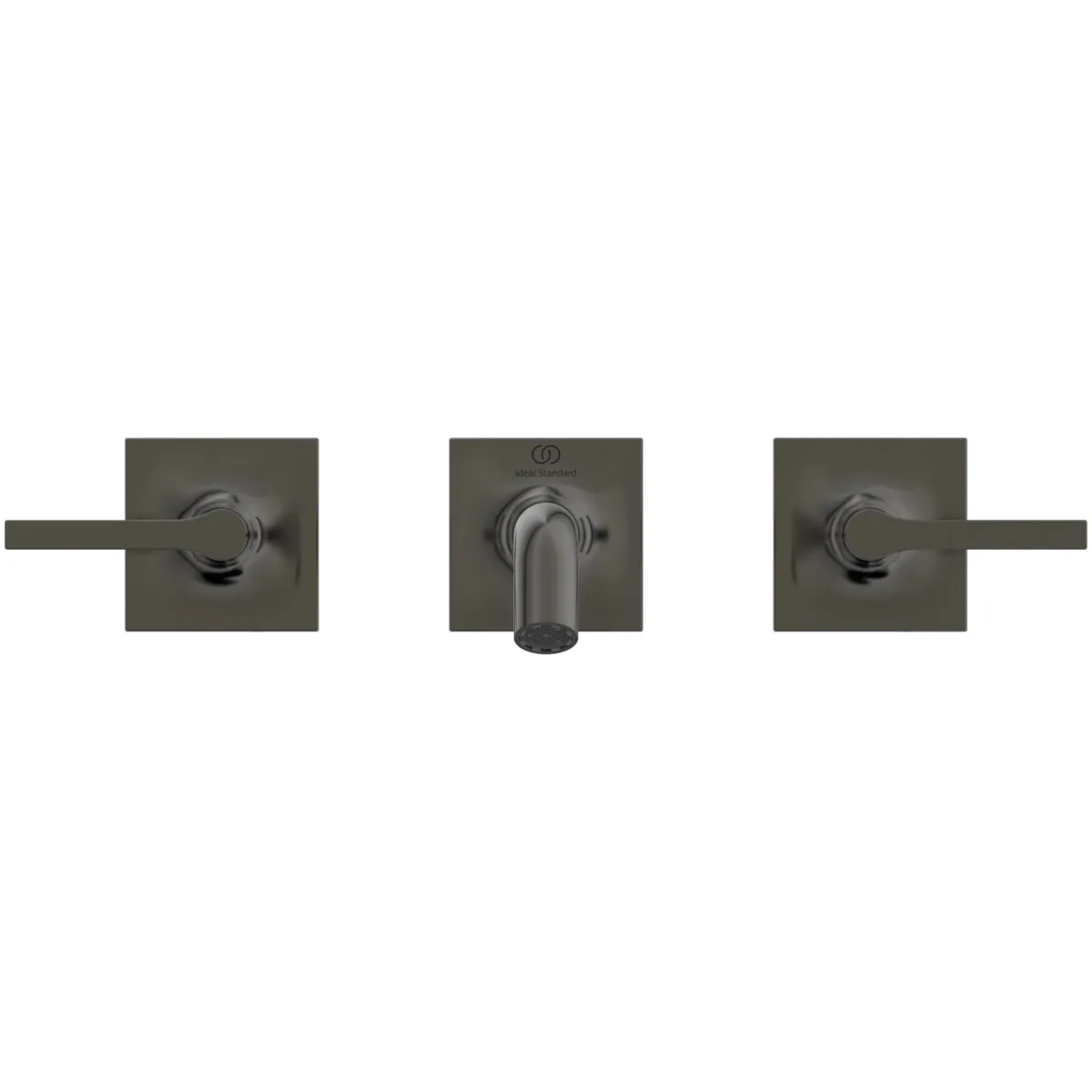 Wand-Waschtischarmatur Joy Neo Ausladung 209mm Hebelgriffe Magnetic Grey Wand-Waschtischarmatur Joy Neo Ausladung 209mm Hebelgriffe Magnetic Grey