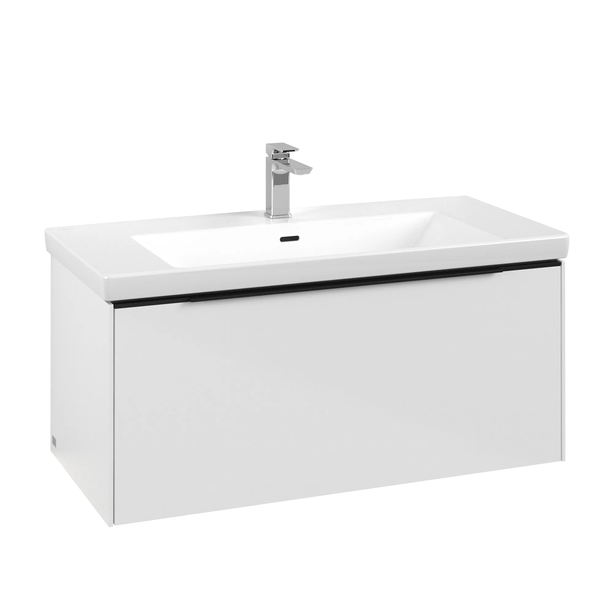 Villeroy & Boch Subway 3.0 Waschbeckenunterschrank C569L1, 973 x 429 x 478 mm, Brilliant White