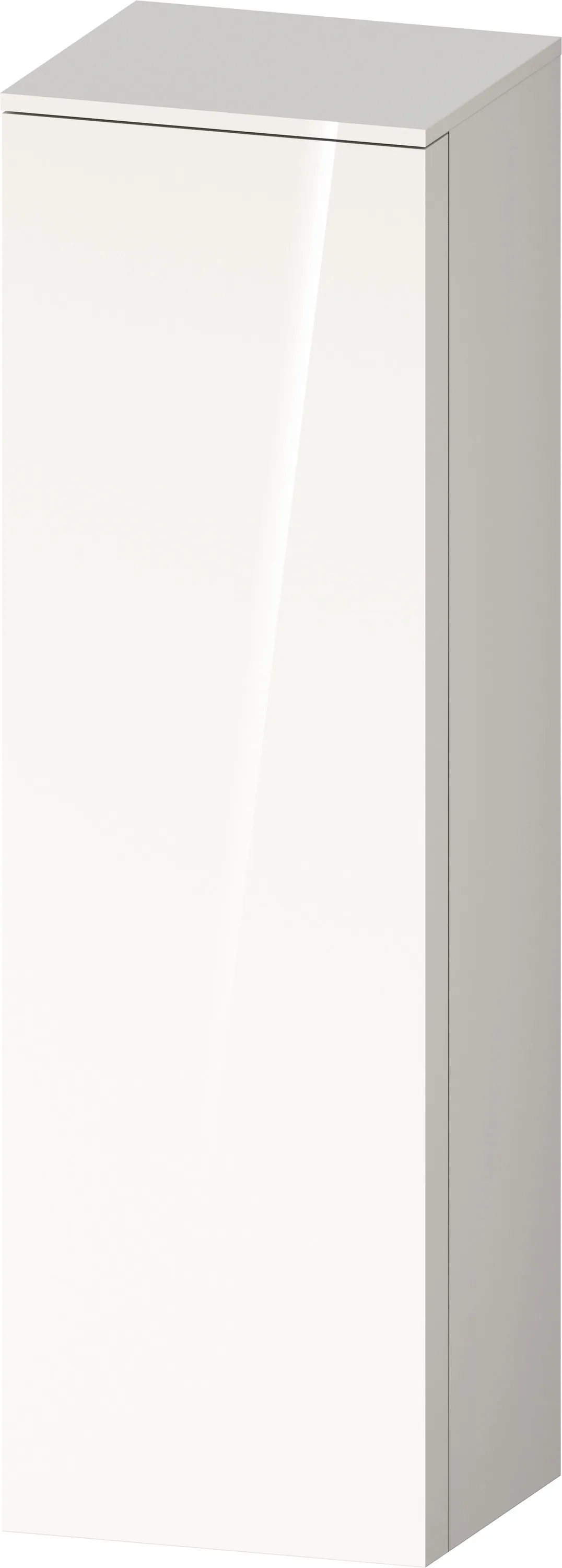 Duravit Halbhochschrank „Qatego“ 40 × 132 × 36 cm Weiß Hochglanz Duravit Halbhochschrank „Qatego“ 40 × 132 × 36 cm Weiß Hochglanz