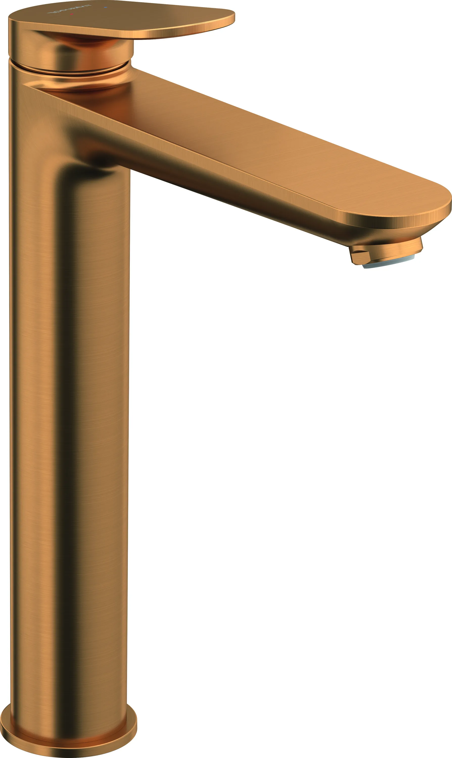Einhand-Waschtischarmatur „Wave“ Ausladung 176 mm in Bronze (gebürstet) Einhand-Waschtischarmatur „Wave“ Ausladung 176 mm in Bronze (gebürstet)