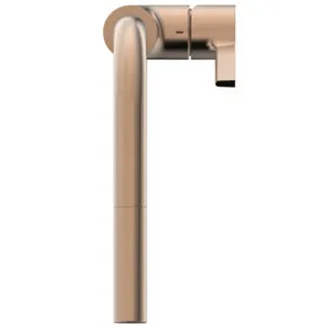 Küchenarmatur Gusto Ausladung 235mm L-Auslauf 2F-Brause Brushed Gold Küchenarmatur Gusto Ausladung 235mm L-Auslauf 2F-Brause Brushed Gold