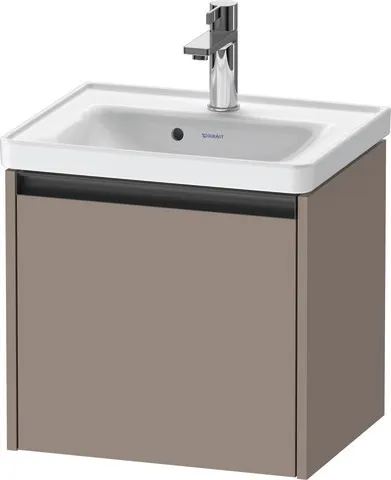 Duravit Waschtischunterschrank wandhängend „Ketho.2“ 48,4 × 44 × 37,5 cm Basalt Matt