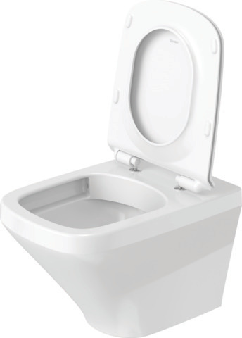 Duravit Wand-Tiefspül-WC inkl. WC-Sitz „DuraStyle“ 37,3 × 54 × 39,3 cm, Befestigung verdeckt