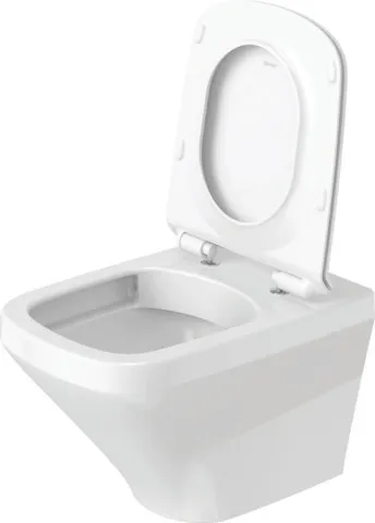 Duravit Wand-Tiefspül-WC inkl. WC-Sitz „DuraStyle“ 37,3 × 54 × 39,3 cm, Befestigung verdeckt Duravit Wand-Tiefspül-WC inkl. WC-Sitz „DuraStyle“ 37,3 × 54 × 39,3 cm, Befestigung verdeckt