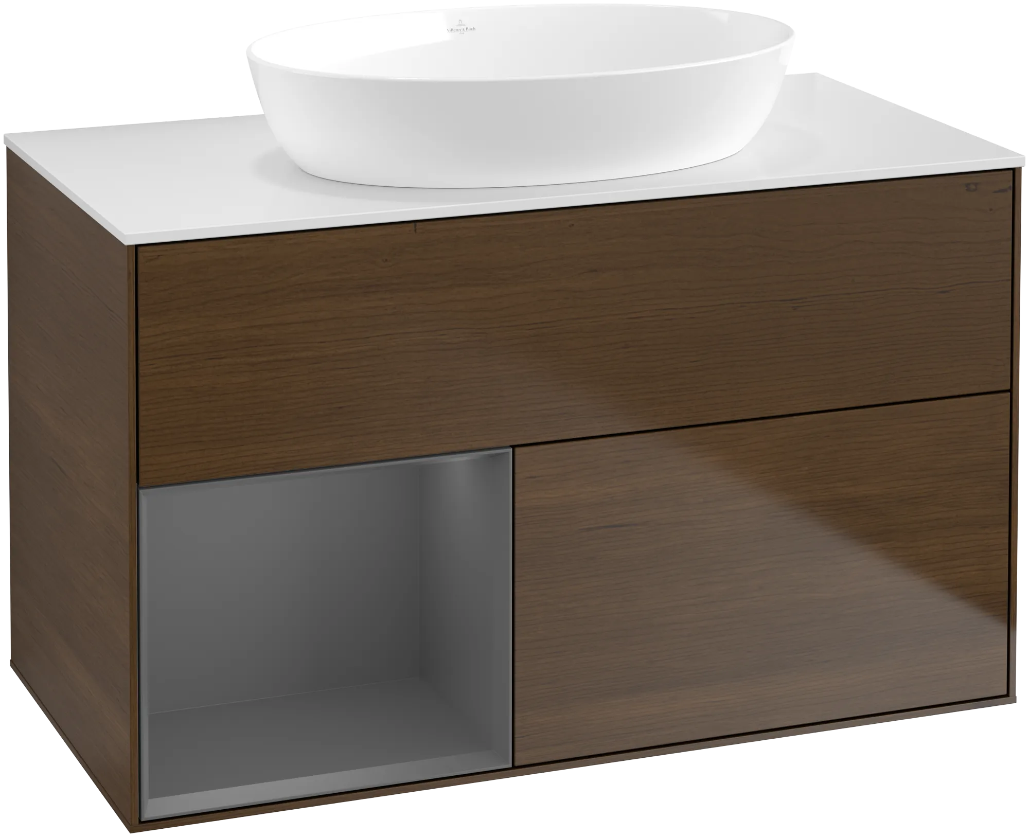 Villeroy & Boch Finion Waschbeckenunterschrank GA1 1000x603x501mm mit Beleuchtung