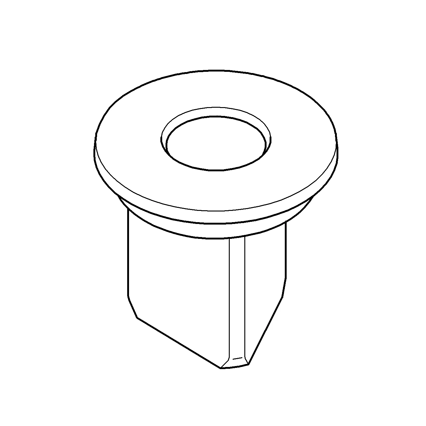 Kegel 41835, für Rohrbelüfter 1/2'' und 3/4''