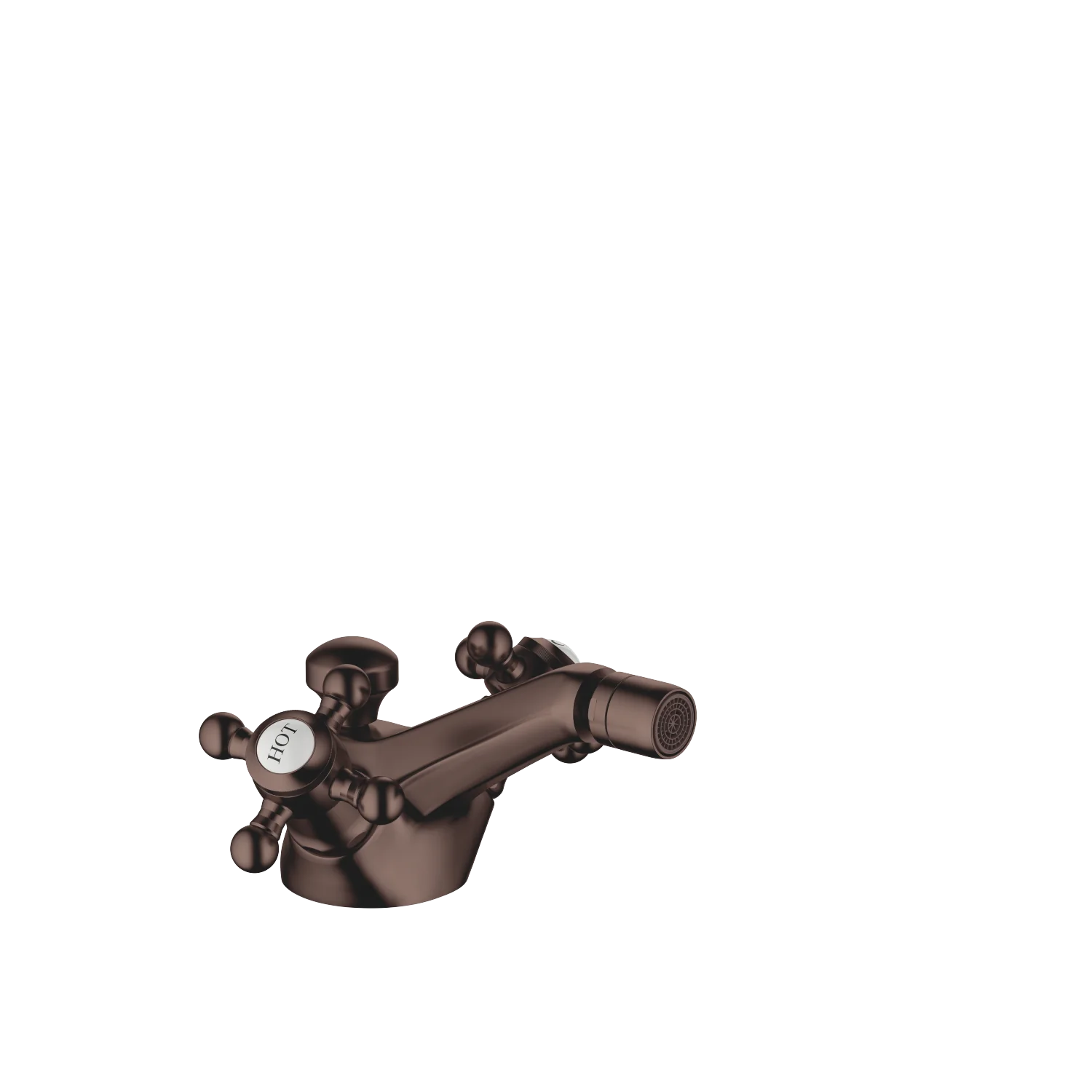 Dornbracht Bidet-Einlochbatterie MADISON Dark Bronze gebürstet PVD, Ausladung 125 mm, Armaturenhöhe 88 mm, Bohrungsdurchmesser 35 mm Dornbracht Bidet-Einlochbatterie MADISON Dark Bronze gebürstet PVD, Ausladung 125 mm, Armaturenhöhe 88 mm, Bohrungsdurchmesser 35 mm