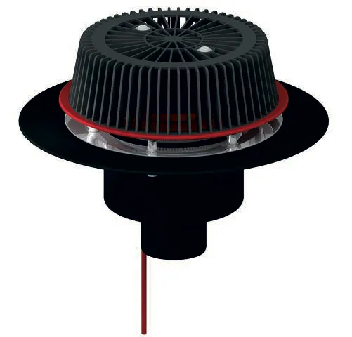 Notablauf SuperDrain 62 H Schraubflansch, beheizt, DN 70 Notablauf SuperDrain 62 H Schraubflansch, beheizt, DN 70