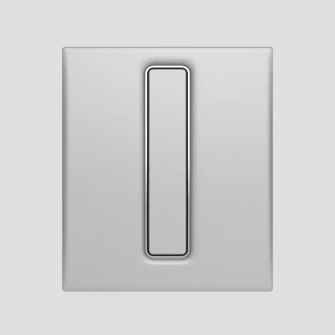 SANIT Urinal Abdeckplatte Ineo Bright Kunststoff matt chrom SANIT Urinal Abdeckplatte Ineo Bright Kunststoff matt chrom