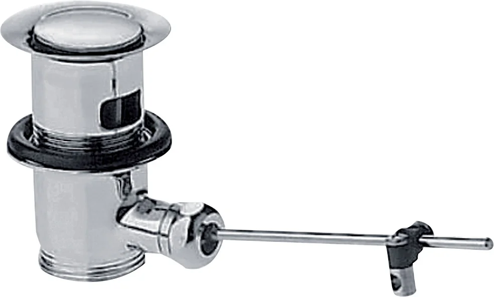 Hansgrohe AXOR Ablaufventil mit Zugstange für Waschtisch- und Bidetmischer, Chrom, DN32, G 1 1/4