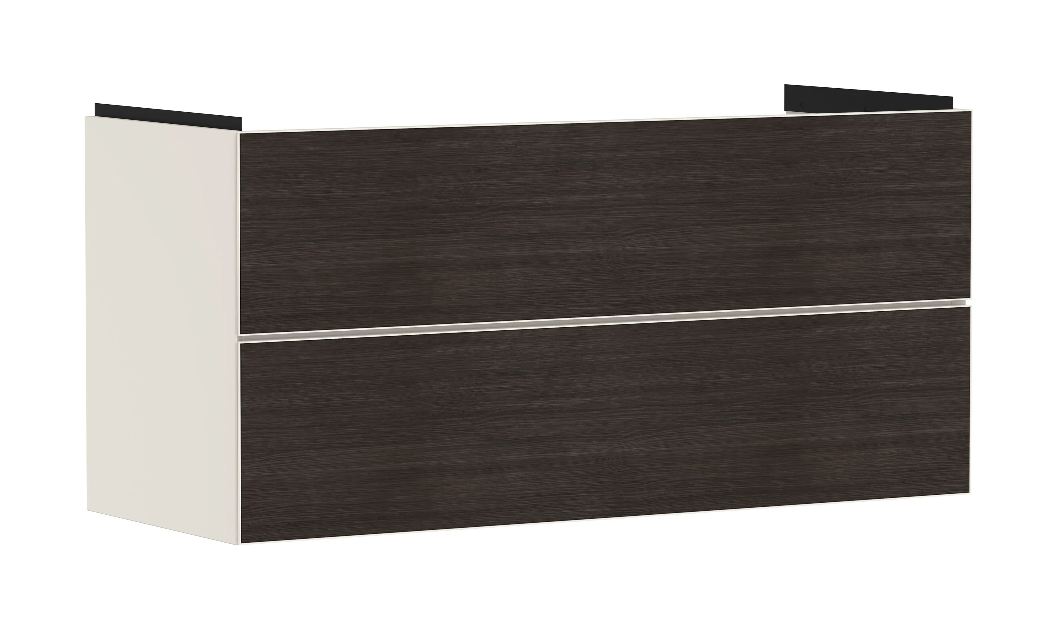 Hansgrohe Waschtischunterschrank Xevolos E Sandbeige Matt, 1.180 x 475 mm, 2 Schubkästen, grifflos mit PushOpen und SoftClose