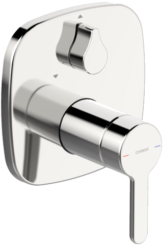 HansaDESIGNO Style Wannen- und Brausearmatur Einhebelmischer Fertigmontageset für Wanne/Brause HansaDESIGNO Style 8111 Rosette soft edge Chrom HansaDESIGNO Style Wannen- und Brausearmatur Einhebelmischer Fertigmontageset für Wanne/Brause HansaDESIGNO Style 8111 Rosette soft edge Chrom