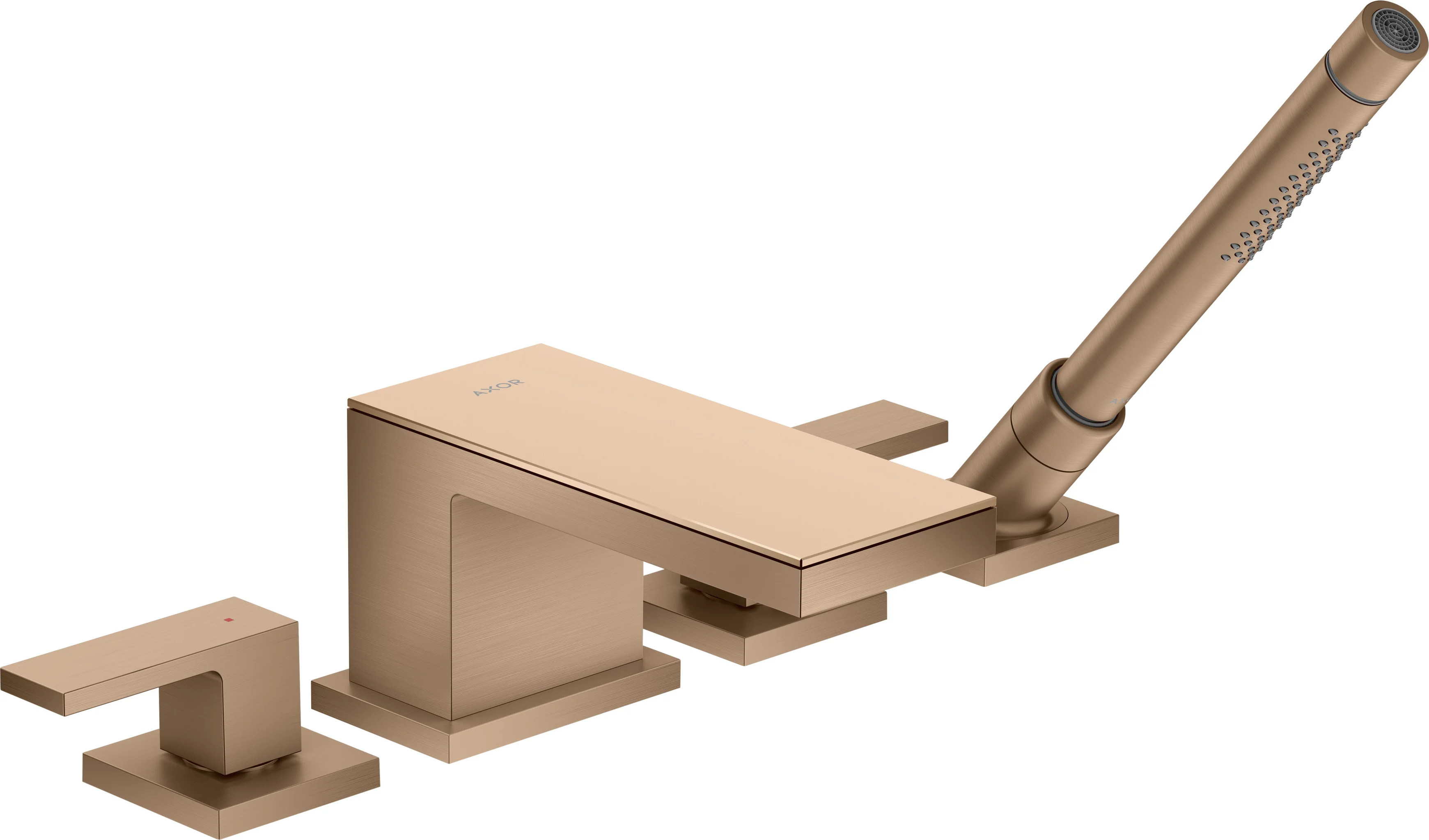Hansgrohe AXOR MyEdition Platte 200 mm Metall Polished Red Gold abnehmbar Hansgrohe AXOR MyEdition Platte 200 mm Metall Polished Red Gold abnehmbar