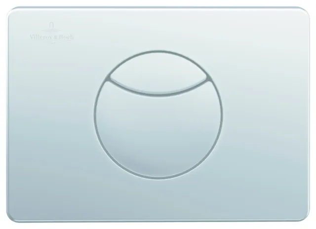 WC-Betätigungsplatte ViConnect Installationssysteme 922485, 205 x 145 x 64 mm, 2-Mengen-Spülung, Chrom Edelmatt