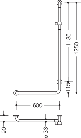 HEWI Haltegriff „Serie 805“