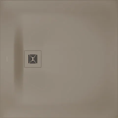 Duravit quadrat Duschwanne „Sustano“ 90 × 90 cm in Greige Matt