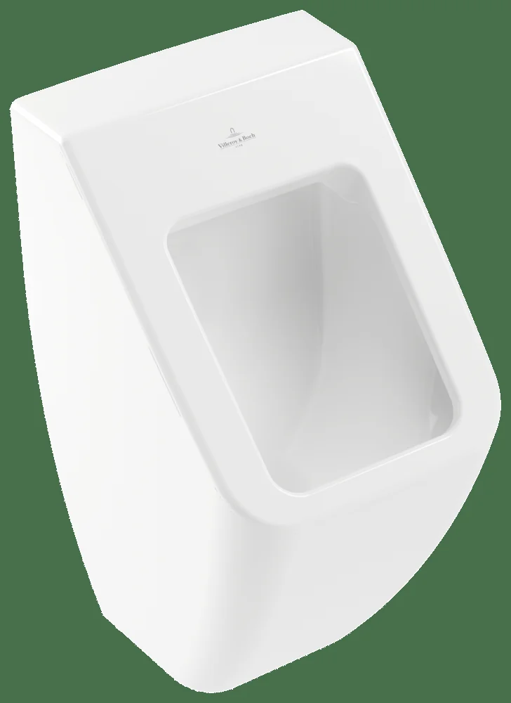 Villeroy & Boch Venticello Absaug-Urinal 5504R0, Rechteck, ohne Deckel, Weiß Alpin