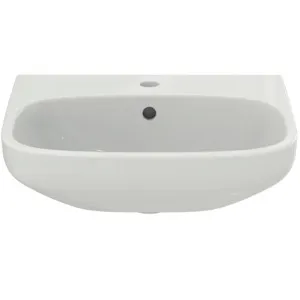 Waschbecken „i.lifeA“ 50 × 44 × 18 cm, Hahnlochposition mittig Waschbecken „i.lifeA“ 50 × 44 × 18 cm, Hahnlochposition mittig
