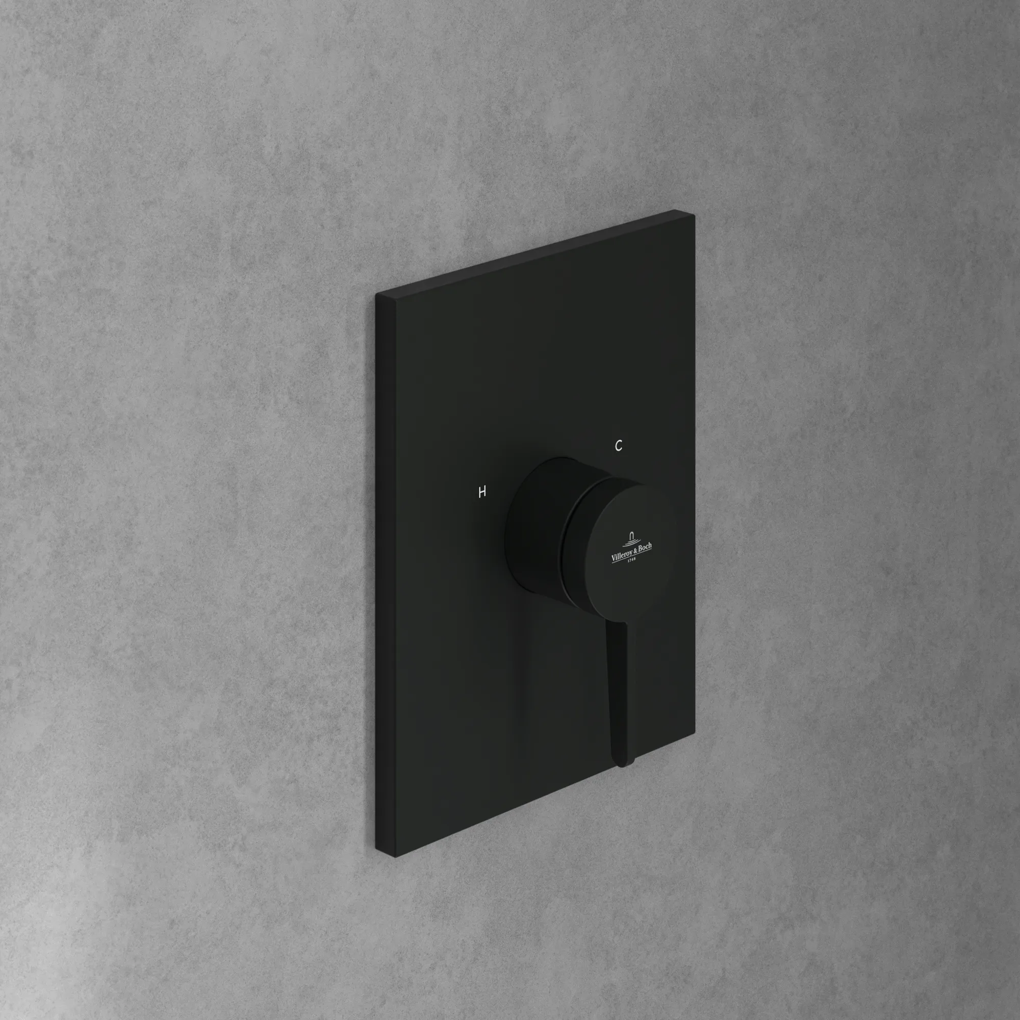 Einhand-Unterputz-Armatur „Conum“ 11,9 cm in Matt Black Einhand-Unterputz-Armatur „Conum“ 11,9 cm in Matt Black