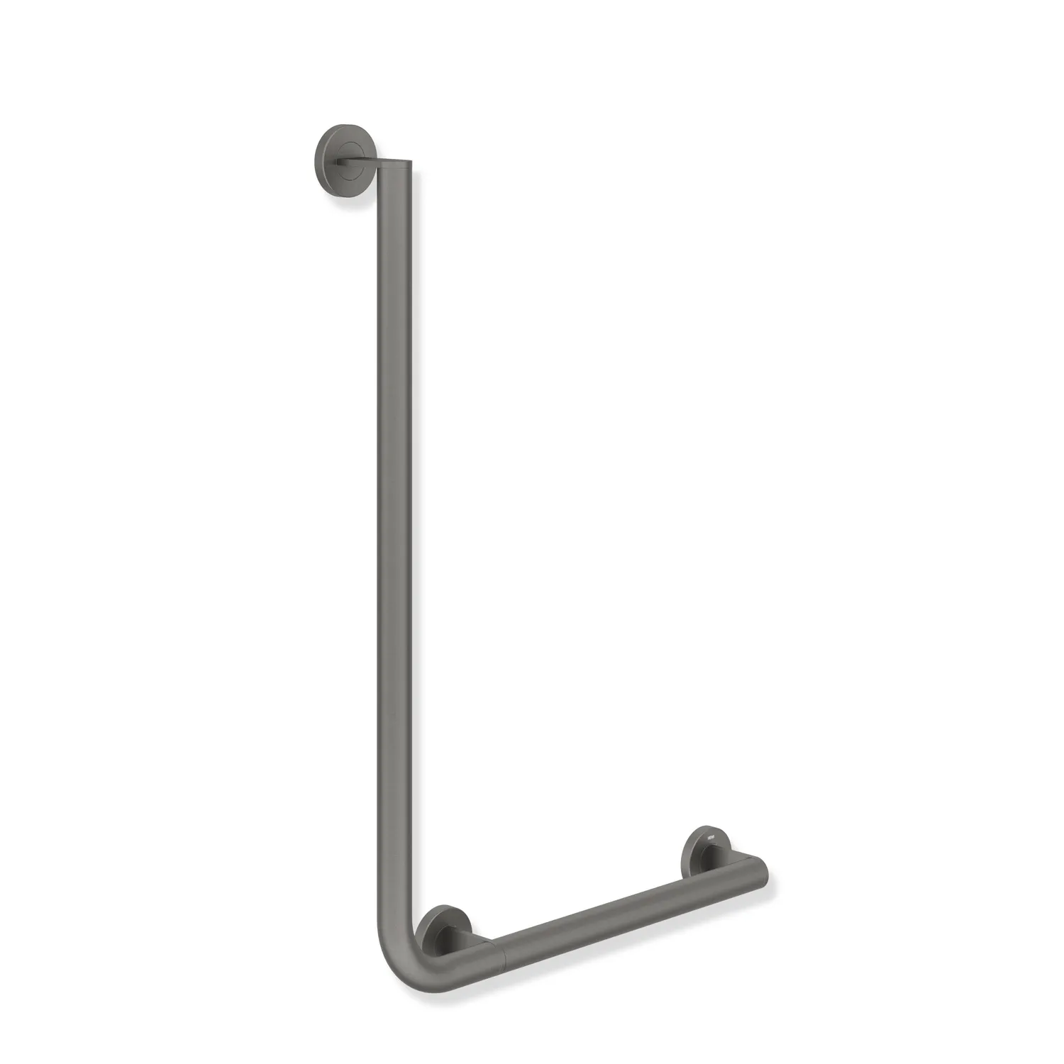 HEWI Haltegriff Ausführung links „System 900“ in Dunkelgrau tiefmatt HEWI Haltegriff Ausführung links „System 900“ in Dunkelgrau tiefmatt