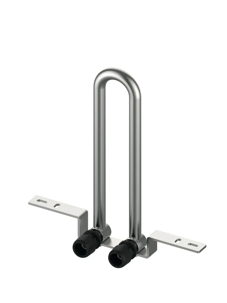 TECElogo-Ax HK-Montagegarnitur 15 mm Dimension 16, Wandmontage, CU vernickelt TECElogo-Ax HK-Montagegarnitur 15 mm Dimension 16, Wandmontage, CU vernickelt