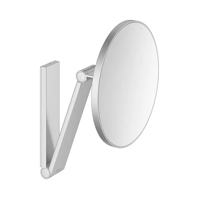 Kosmetikspiegel 17612170000 Kosmetikspiegel iLook_move Wandmodell, rund Aluminium-finish