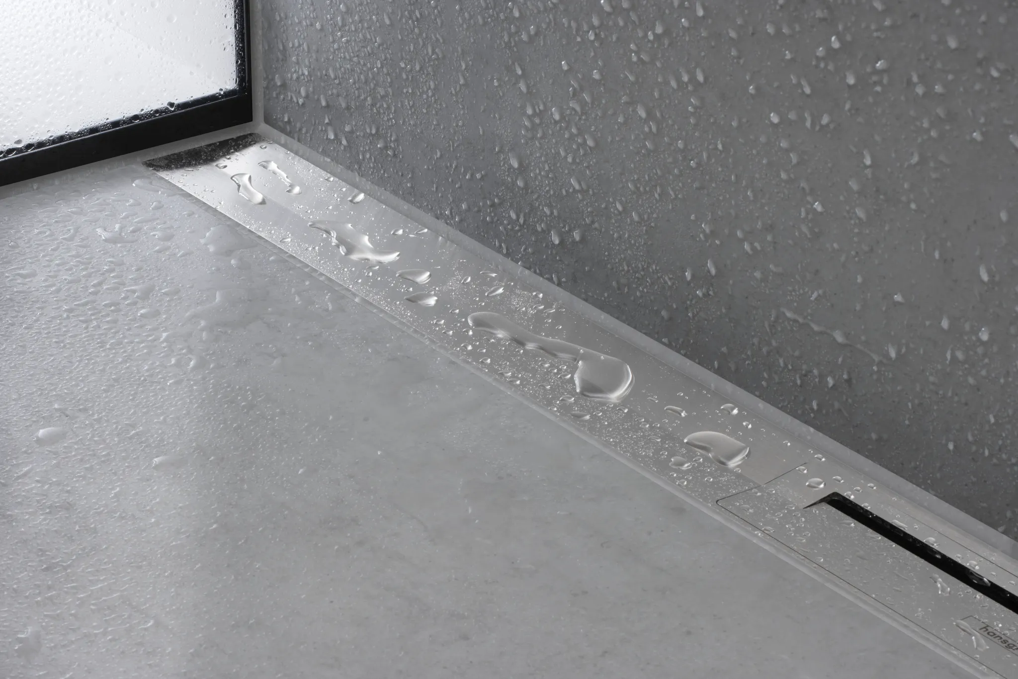 RainDrain Flex Duschrinne 1000 mm kürzbar für Wandmontage BST