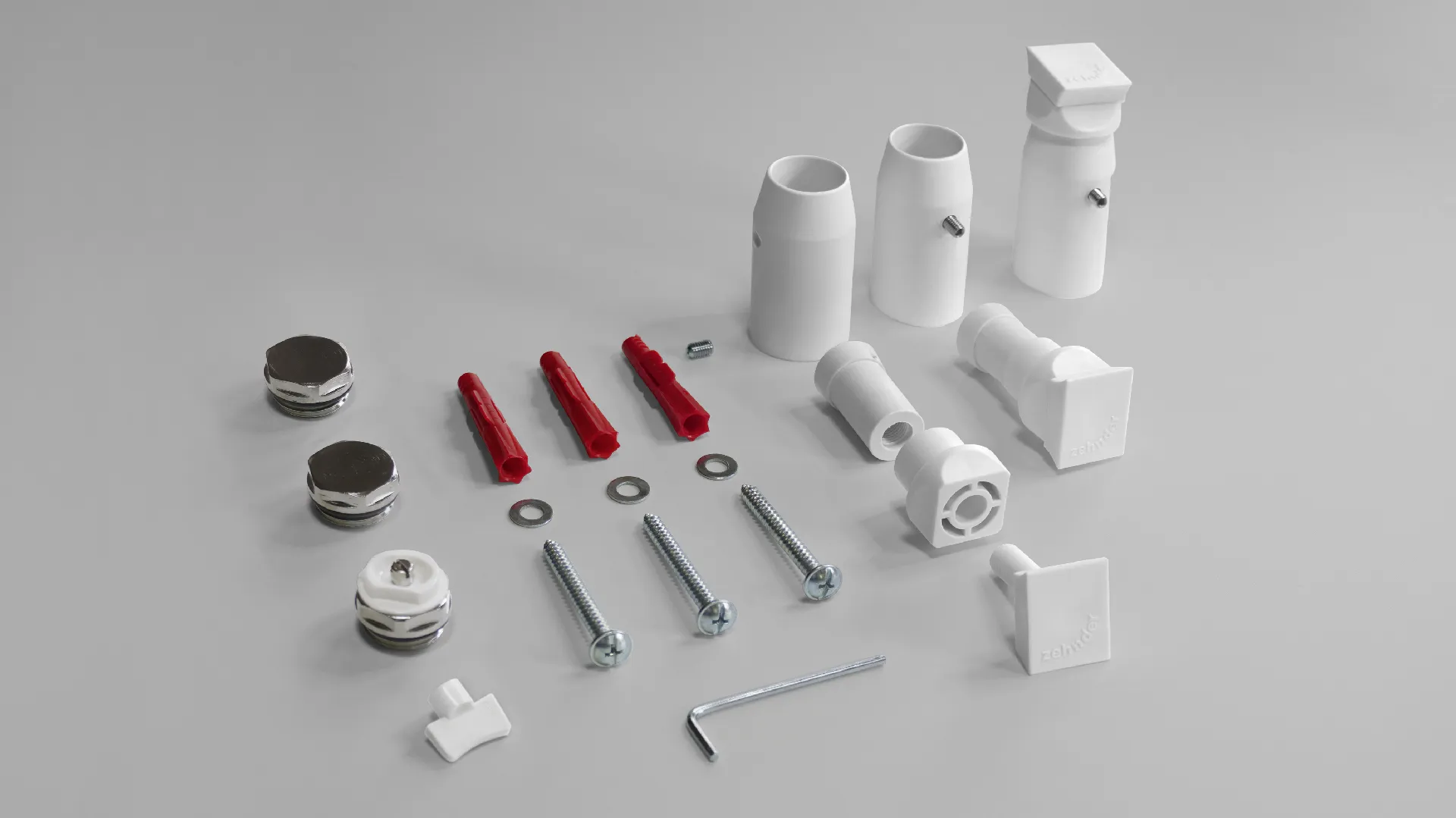 Zubehör Wand-Montagezubehör weiß, für Dero Zubehör Wand-Montagezubehör weiß, für Dero