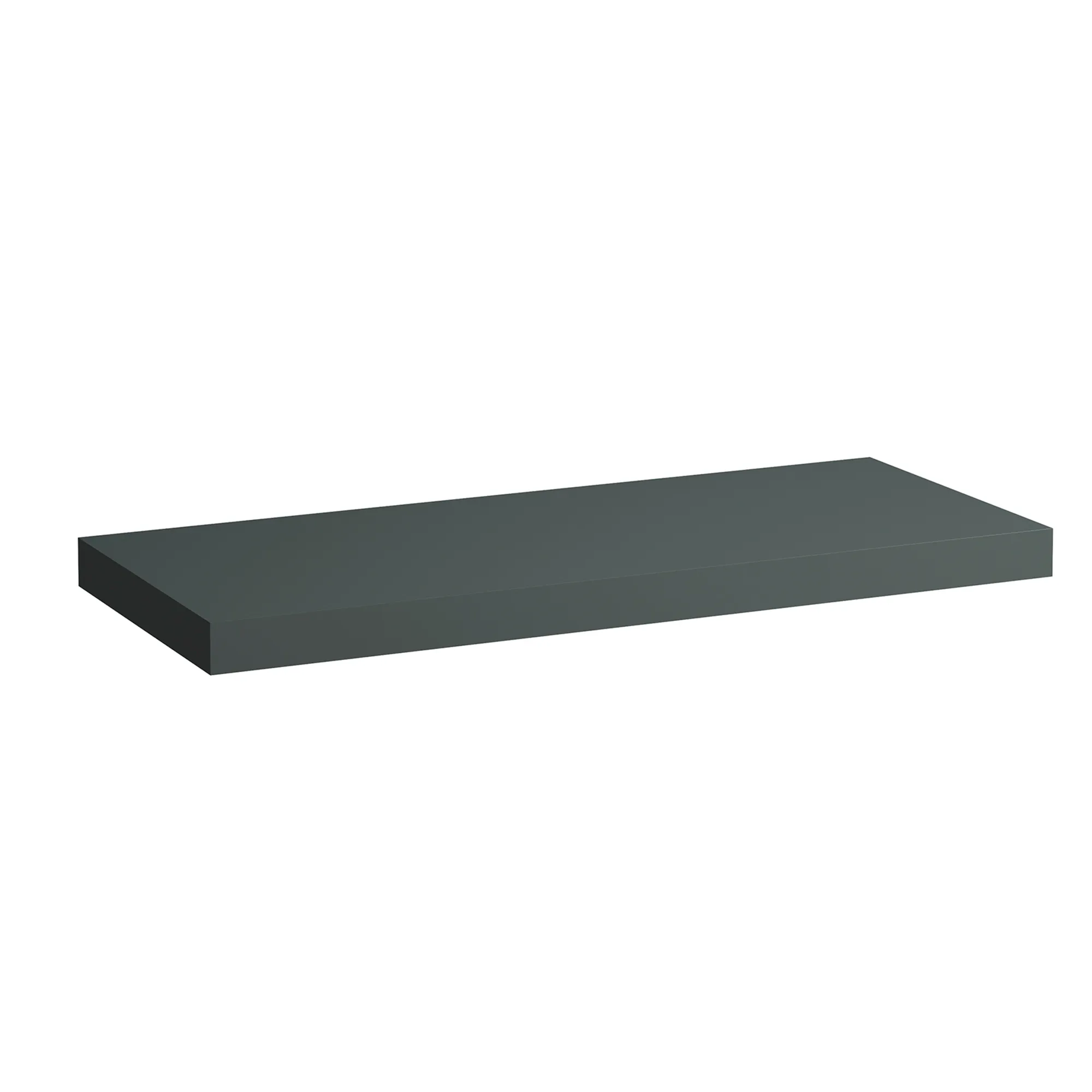 Waschtisch-Platte LANI 495x1185x65 ohne Ausschnitt inklusive 2 Befestigungselemente weiß matt