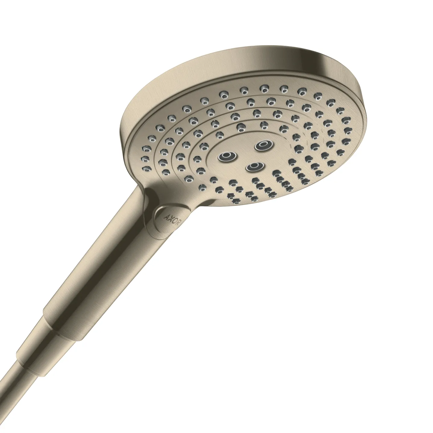 Hansgrohe AXOR ShowerSolutions Handbrause 120 3jet EcoSmart, Brushed Nickel
