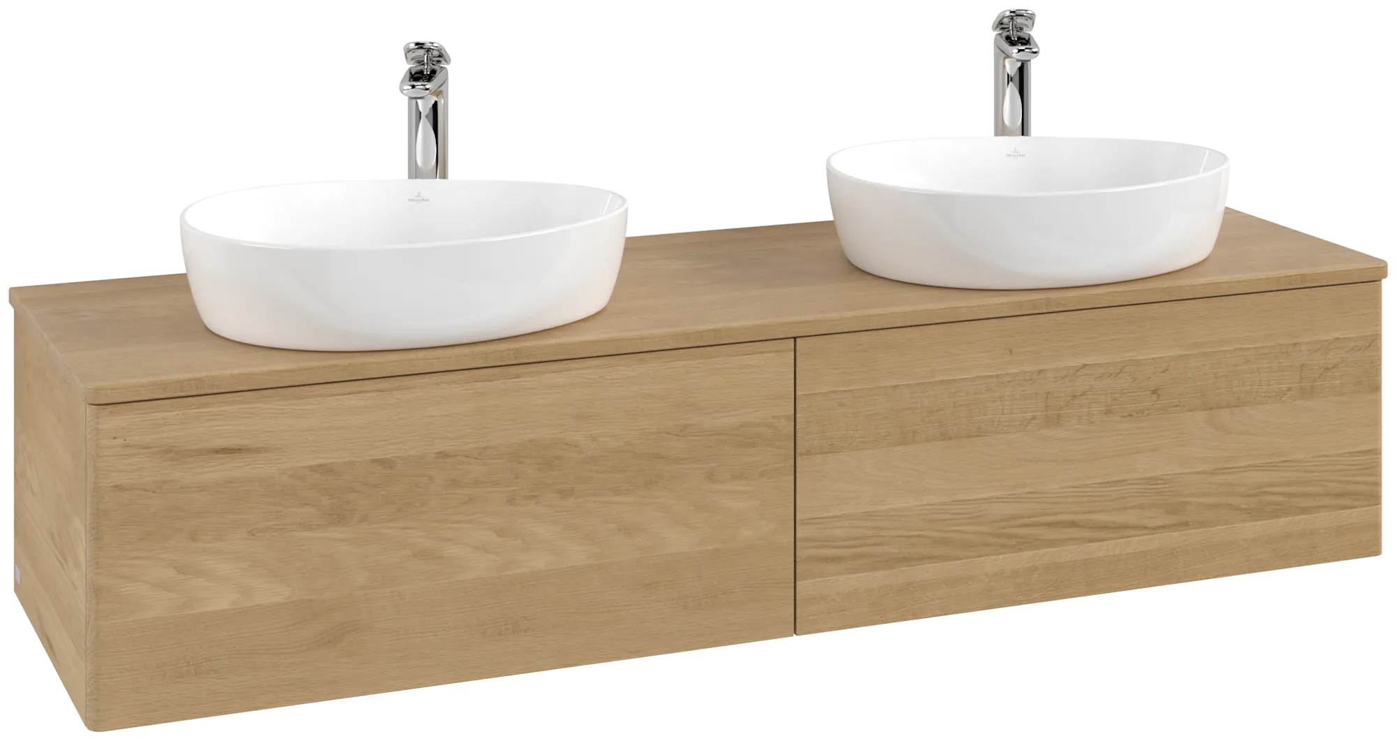 Villeroy & Boch Antao Waschbeckenunterschrank L39_5, 1600x360x500 mm, Honey Oak