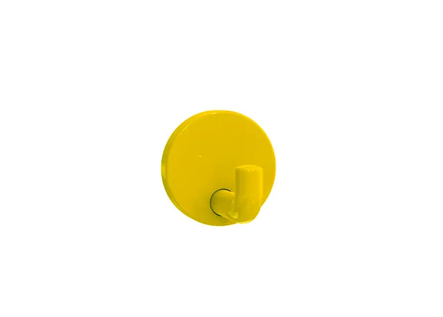 HEWI Einzelhaken Serie 477, 46 mm tief, Senfgelb HEWI Einzelhaken Serie 477, 46 mm tief, Senfgelb