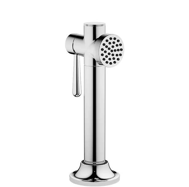 Dornbracht Spülbrausegarnitur VAIA Dark Brass gebürstet PVD, Armaturenhöhe 171 mm, Bohrungsdurchmesser 32 mm, Brauseschlauch 1500 mm, mit Antikalk-System und automatischem Umschalter Dornbracht Spülbrausegarnitur VAIA Dark Brass gebürstet PVD, Armaturenhöhe 171 mm, Bohrungsdurchmesser 32 mm, Brauseschlauch 1500 mm, mit Antikalk-System und automatischem Umschalter