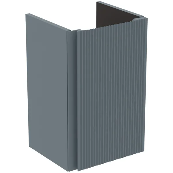 Ideal Standard Handwaschbeckenunterschrank Finesse 350mm 1 Tür A:rechts Aschblau matt Ideal Standard Handwaschbeckenunterschrank Finesse 350mm 1 Tür A:rechts Aschblau matt